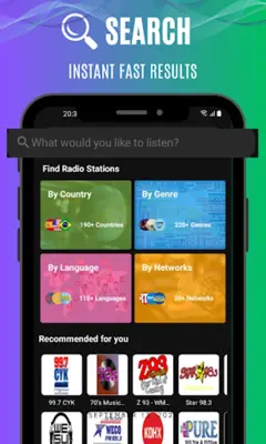 FM Radio  AM, FM, Radio Tuner android App screenshot 0