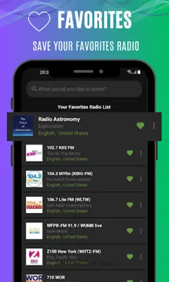 FM Radio  AM, FM, Radio Tuner android App screenshot 2